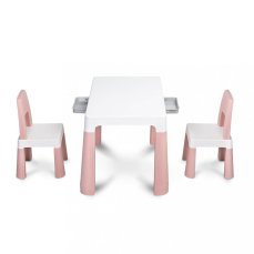Detský eshop: Súprava detského stola a 2 kresiel Toyz MONTI pink