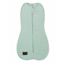Zavinovačka First STEP SWADDLE s čiapkou zadarmo, MINT, mätová od značky Sleepee