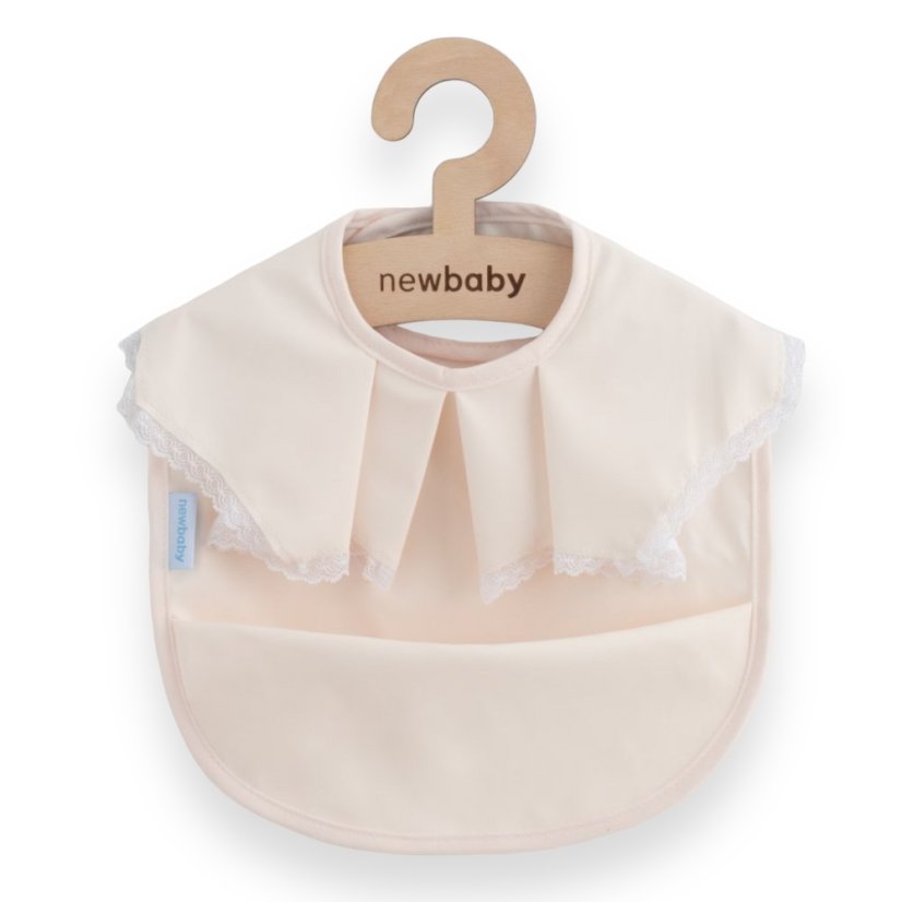 Detský eshop: Luxusný umývateľný podbradník New Baby 34x25 cm girl