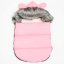 Detský eshop: Luxusný zimný fusak s kapucňou s uškami New Baby Alex Fleece pink