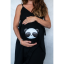 Detský rastúci overal Panda, ALL BLACK, čierna, od značky Moniel - Veľkosť: 86 (9-12m) MON
