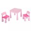 Detský eshop: Detská sada stolček a dve stoličky NEW BABY ružová