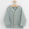 Detský eshop: Dojčenský kabátik na gombíky New Baby Luxury clothing Oliver sivý