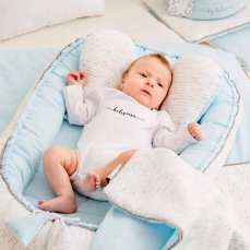 Detský eshop: Luxusné hniezdočko s perinkou pre bábätko Belisima Enzo