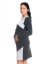 Detský eshop: Tehotenské / dojčiace šaty jane, s dlhým rukávom - grafitové, značka Be MaaMaa