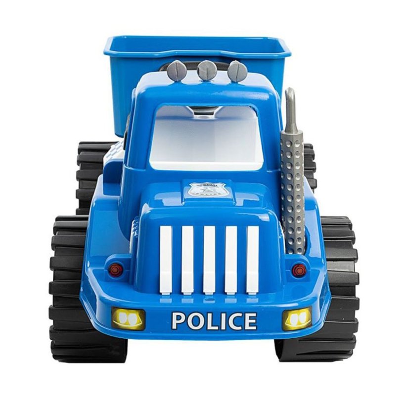 Detský eshop - Detské policajné odrážadlo POLICE 70 cm modré