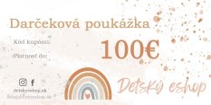 Detský eshop: Darčeková poukážka 50€ 100€ alebo 150€