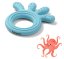 Detský eshop: Silikónové detské hryzátko babyono - chobotnice, modré